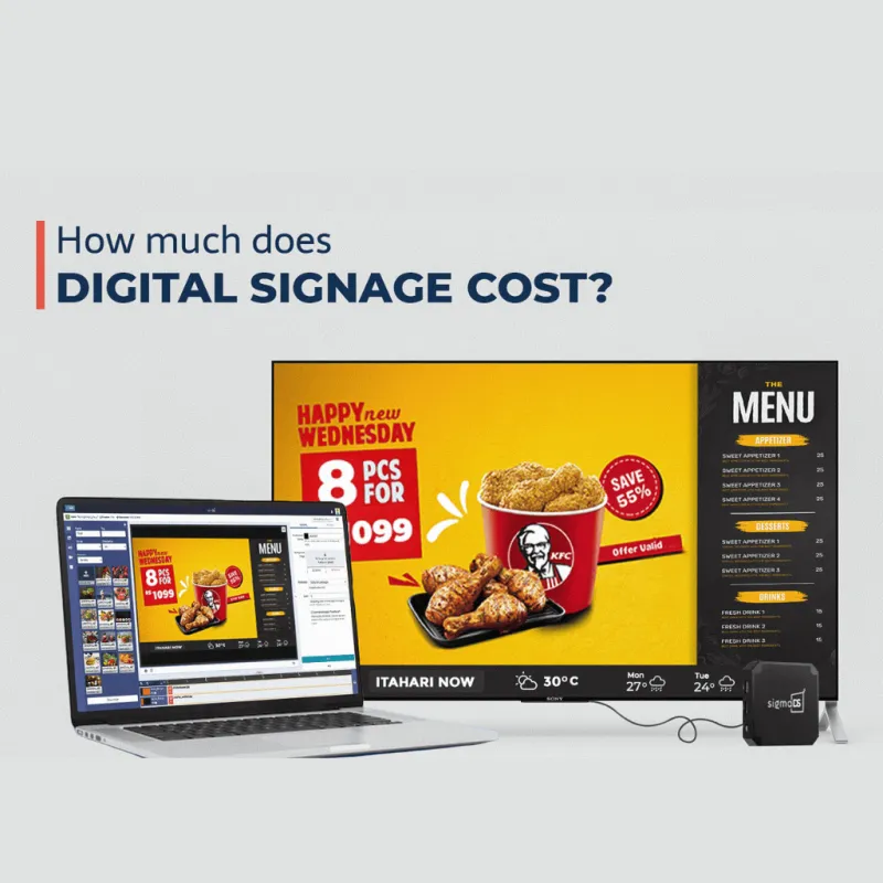 Sigma Digital Signage preview